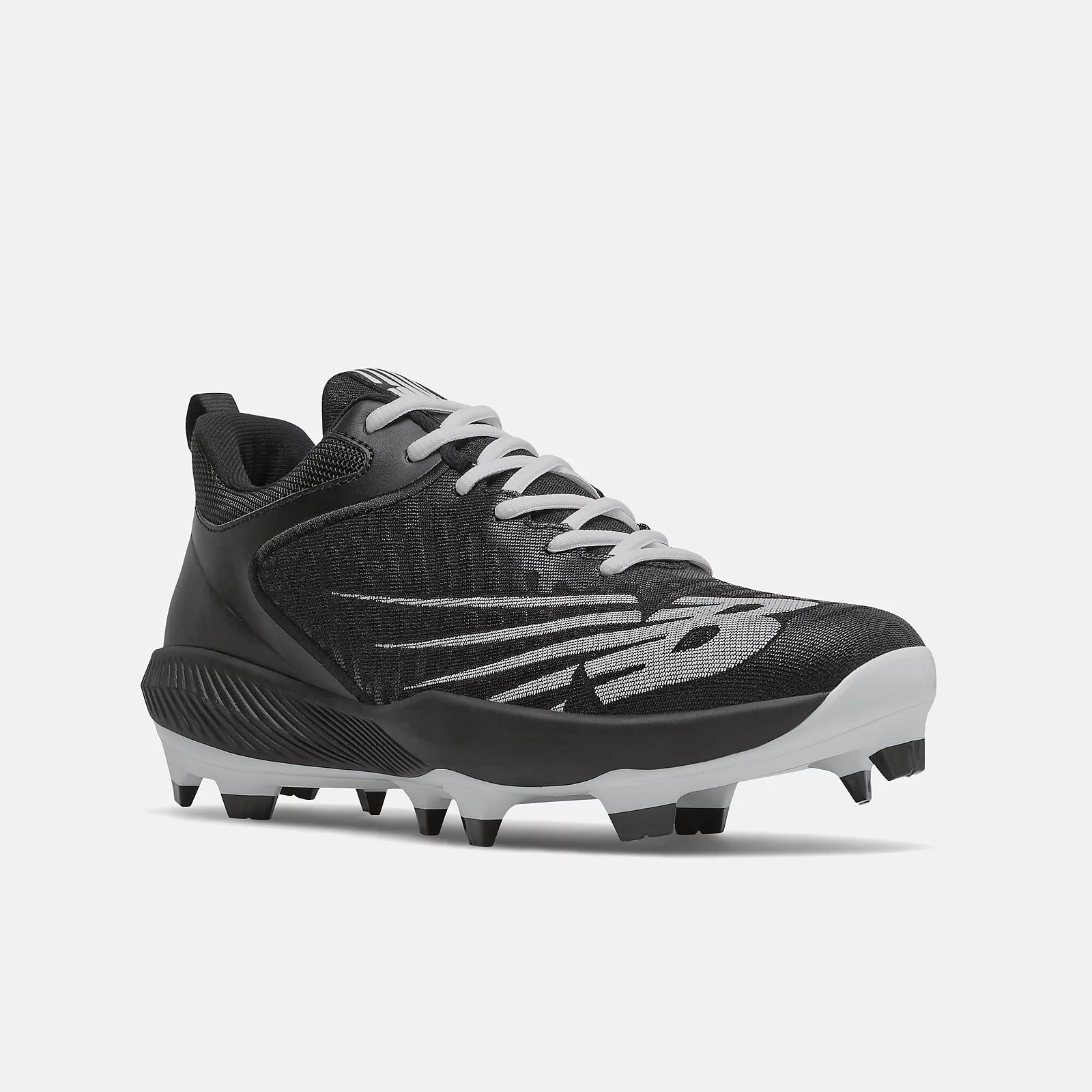 New Balance - Black/White FuelCell 4040v6 Molded Cleats (PL4040K6)