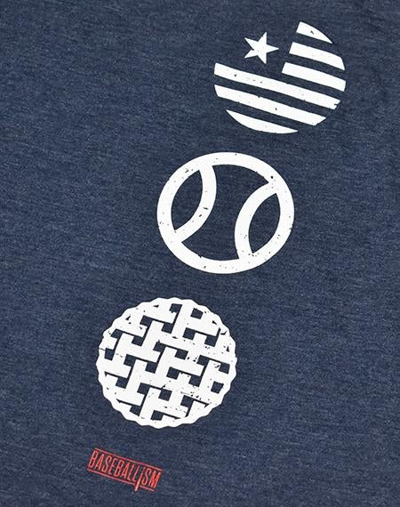 Baseballism American As T-Shirt (Men's)