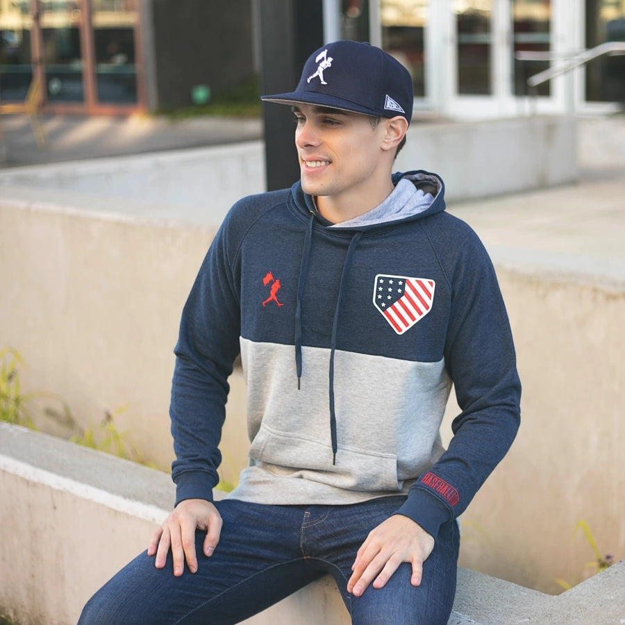 Baseballism - Home Team Color Blocked Hoodie (Men's)