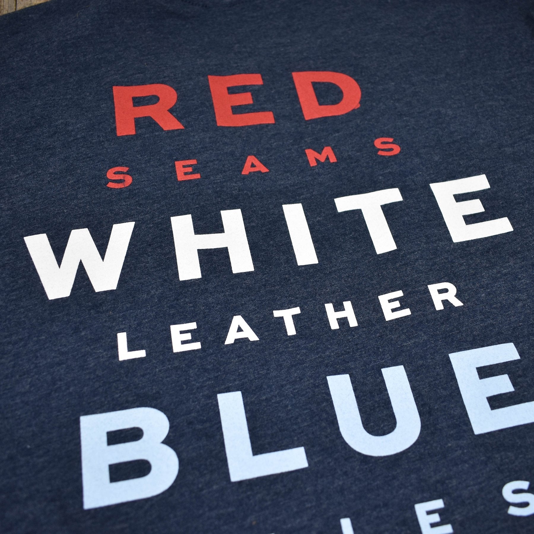 Baseballism - Home Team - Red, White and Blue T-Shirt (Men's)