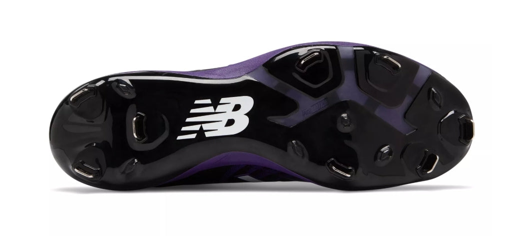 New Balance 4040v5 Metal Spikes - Black/Purple (L4040BP5)