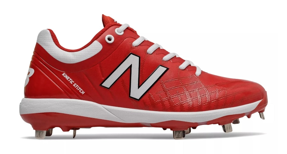 New Balance 4040v5 Metal Spikes - Red/White (L4040TR5)