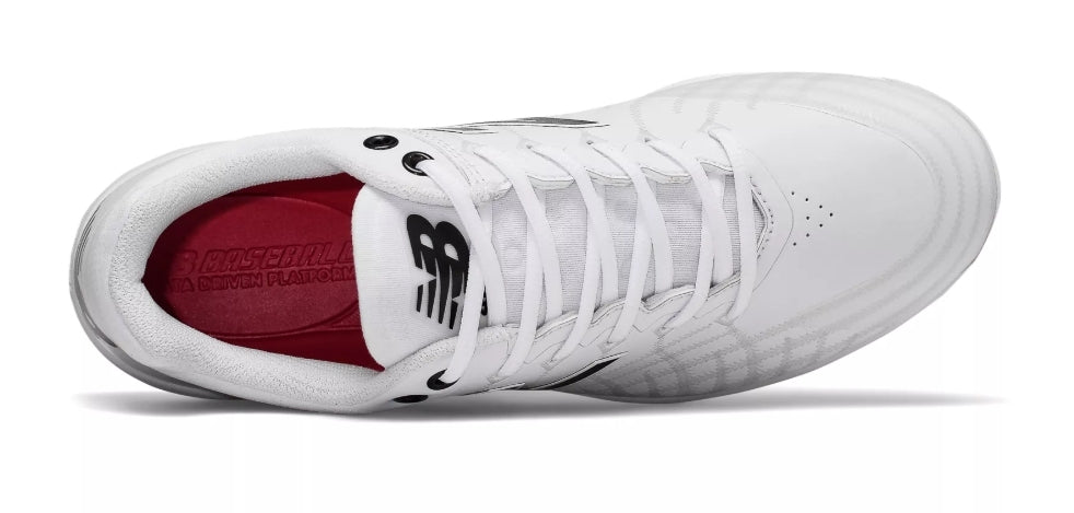 New Balance 4040v5 Metal Spikes - White/Black (L4040TW5)