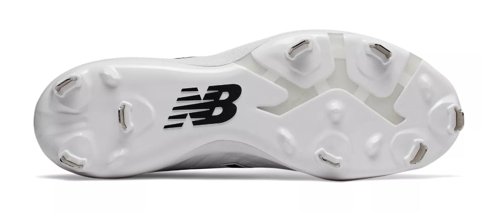 New Balance 4040v5 Metal Spikes - White/Black (L4040TW5)