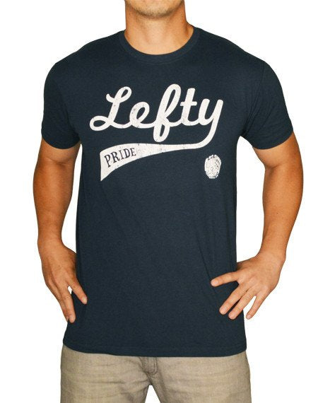 Baseballism Lefty Pride T-Shirt (Men's)