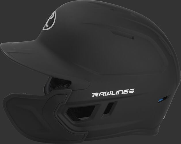Rawlings Mach Batting Helmet W/ EXT Flap - Black (MACHEXTR)