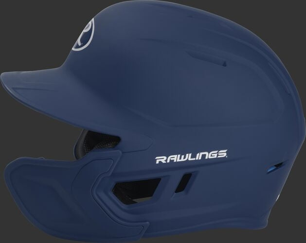 Rawlings Mach Batting Helmet W/ EXT Flap - Navy (MACHEXTR)
