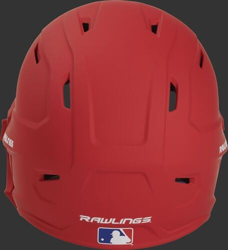 Rawlings Mach Batting Helmet W/ EXT Flap - Red (MACHEXTR)