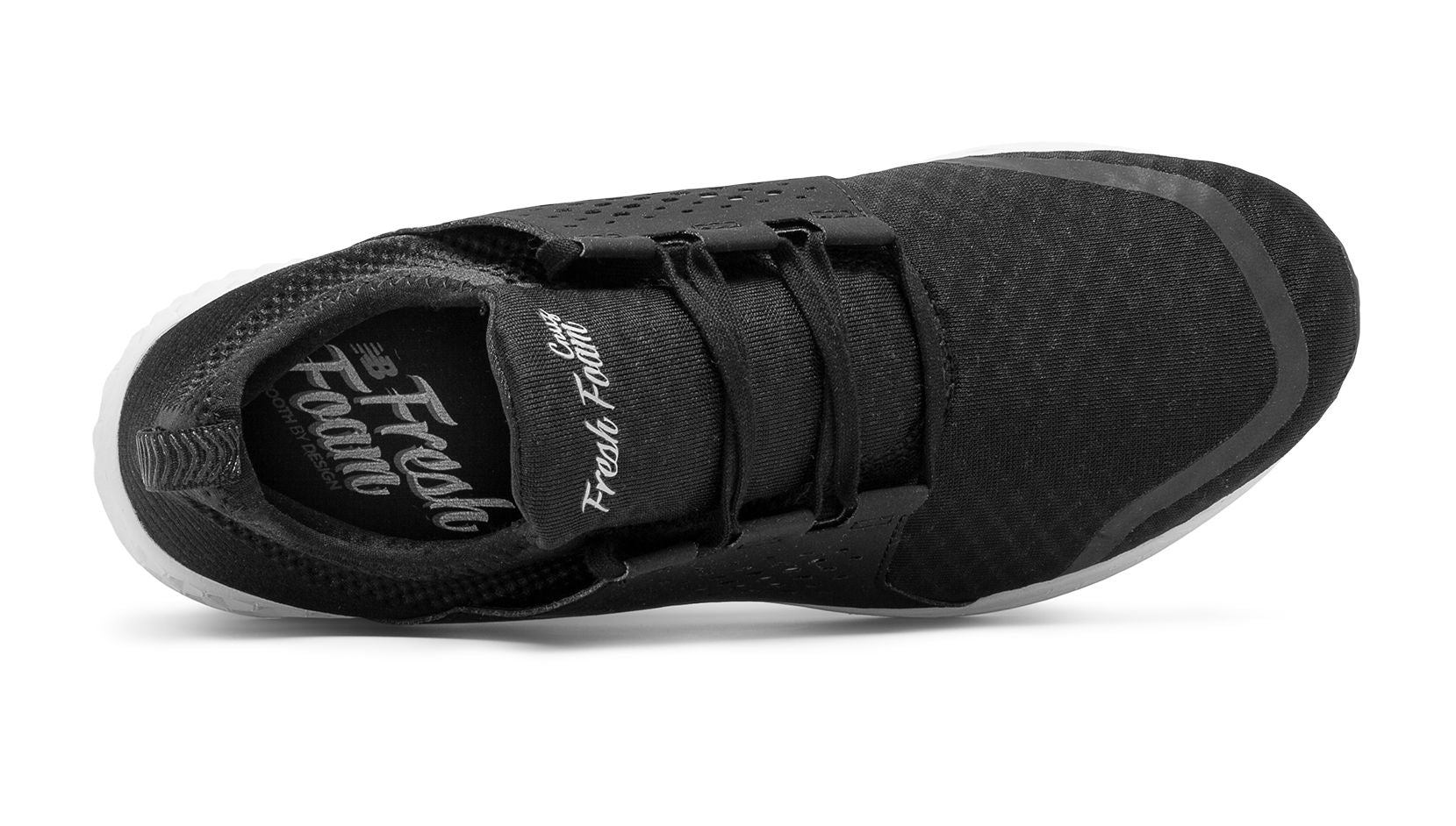 New Balance - Black/White Fresh Foam Running Shoes (MCRUZBK)
