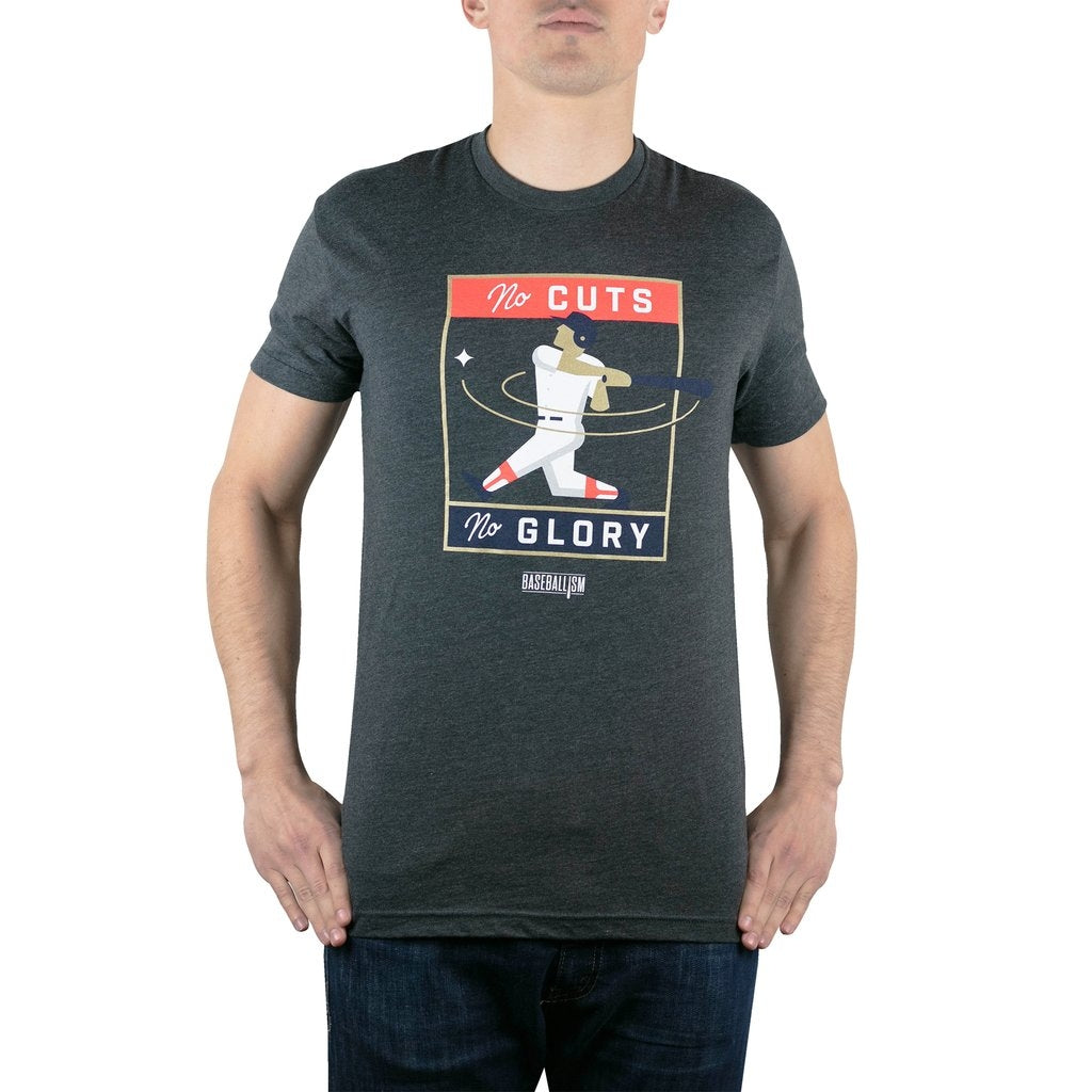 Baseballism - No Cuts No Glory T-Shirt (Men's)