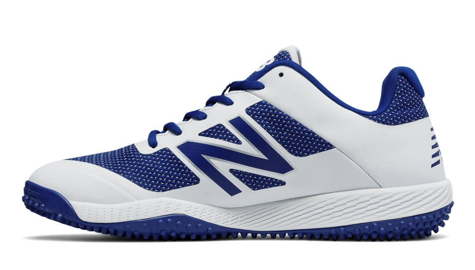 New Balance - Royal/White 4040v4 Baseball Turf Shoes (T4040TB4)