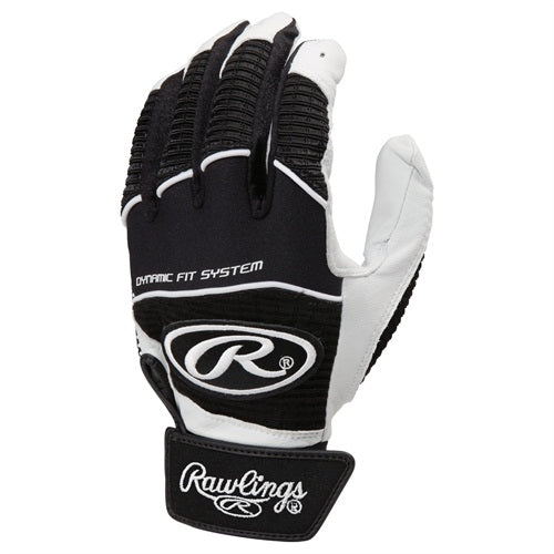 Rawlings Youth Workhorse 950 Series Batting Glove - Black