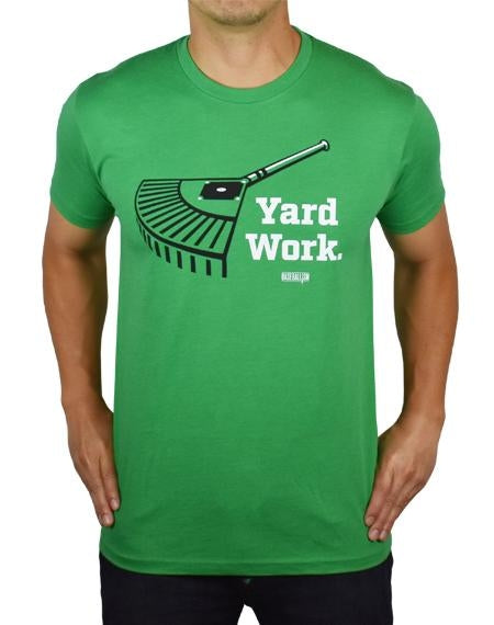 Baseballism - Yardwork - Green T-Shirt (Men's)