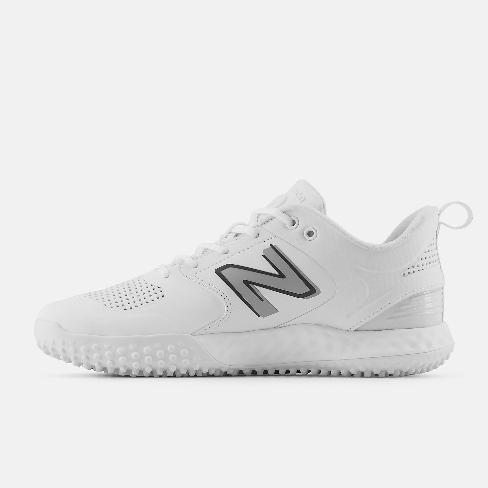 New Balance White T3000v6 Turf Shoes